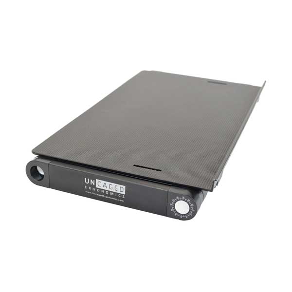 Uncaged Ergonomics WEBLS-B WorkEZ Best Adjustable Laptop Cooling Stand & Lap Desk with Tilting Mouse Pad - Image 3