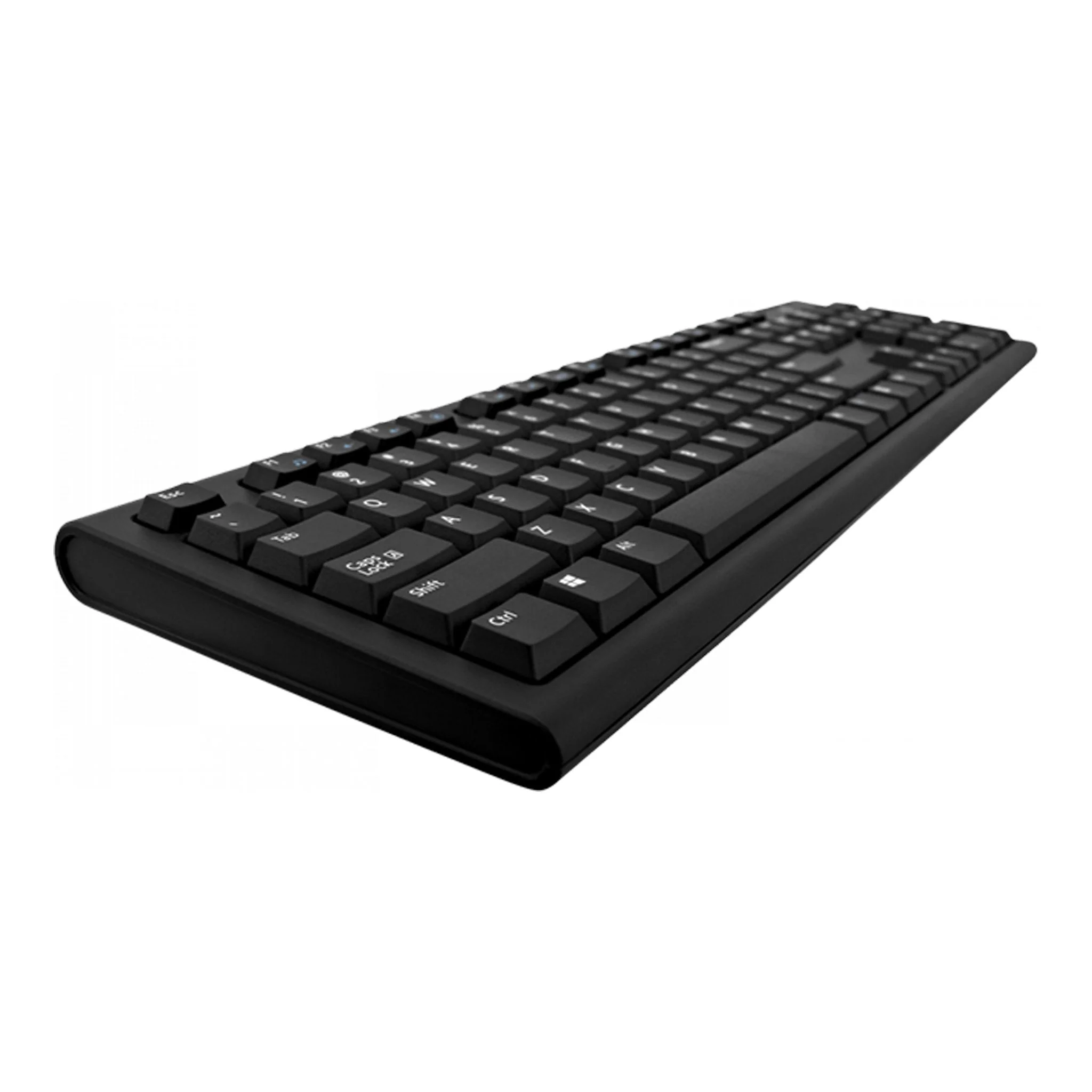 V7 CKW200US 2.4GHz Black Wireless Keyboard & Mouse Combo - Image 3