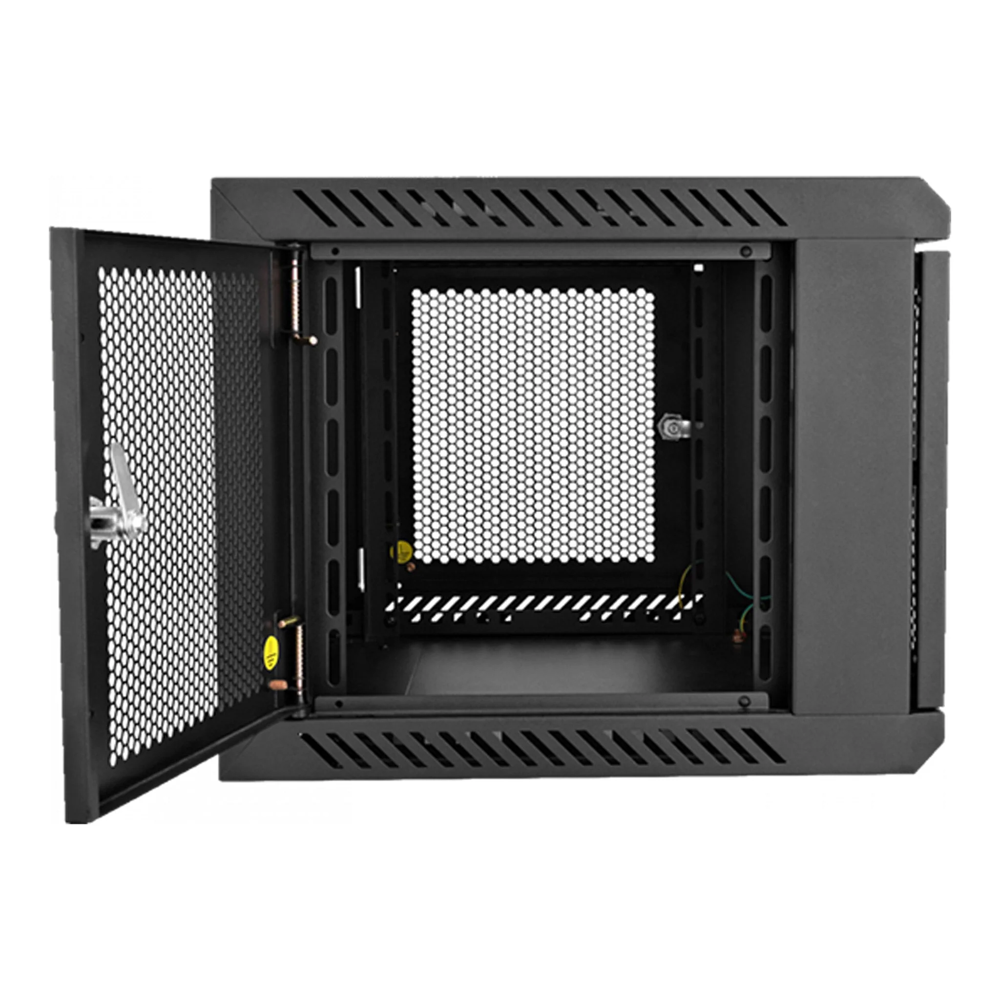 V7 RMWC6U-1N 6U Vented Wall Mount Rack Enclosure - Image 4