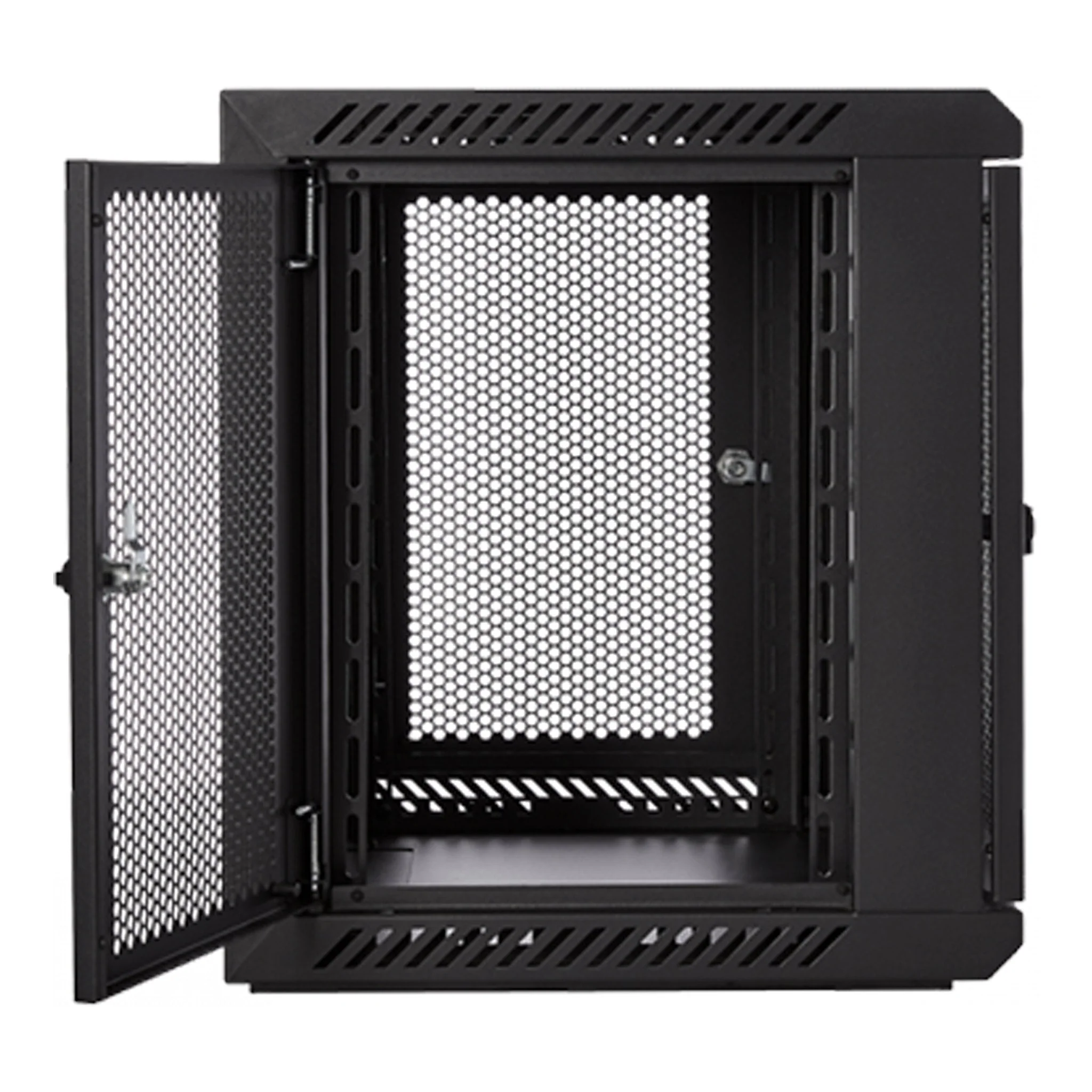 V7 RMWC9UV450-1N 9U Vented Wall Mount Rack Enclosure - Image 5