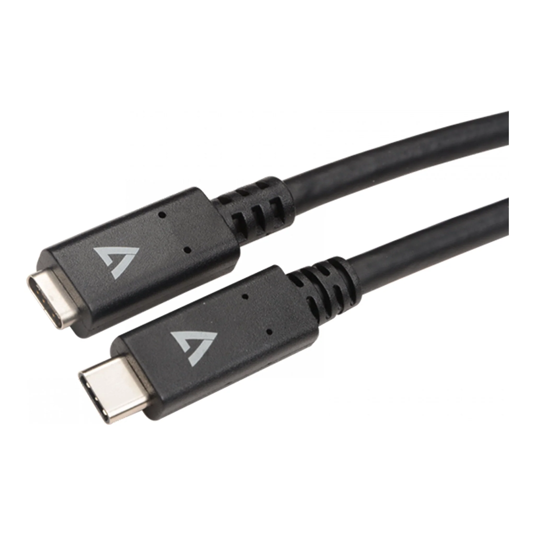 V7 V7UC3EXT-2M 6ft Black 5Gbps USB-C Female to USB-C Male USB 3.2 Extension Cable - Image 2