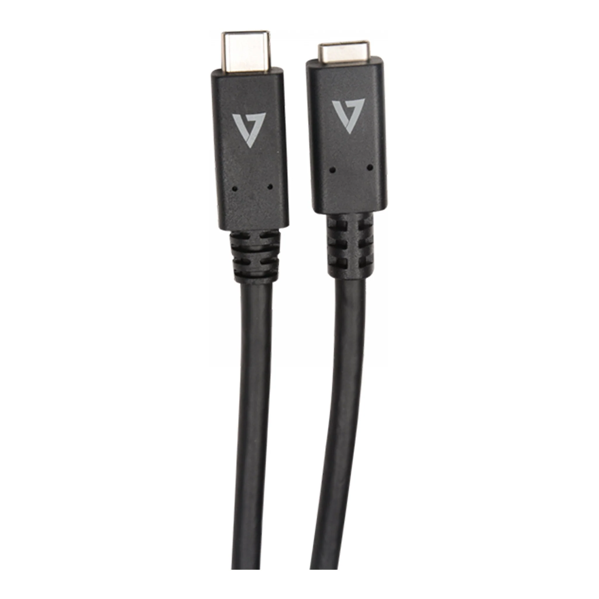 V7 V7UC3EXT-2M 6ft Black 5Gbps USB-C Female to USB-C Male USB 3.2 Extension Cable - Image 4