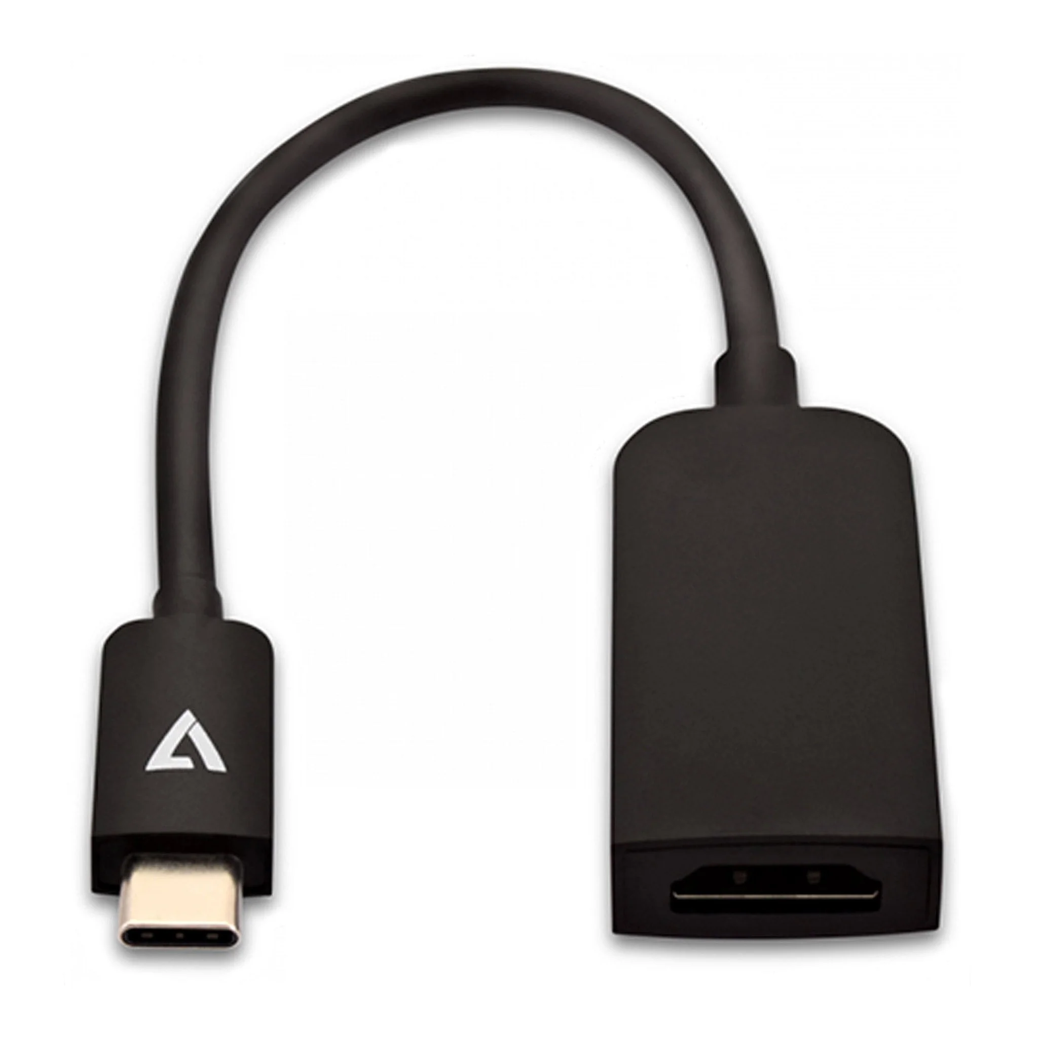 V7 V7UCHDMISL-1E 4K UHD USB-C Male to Slim HDMI 1.4 Female Display Adapter