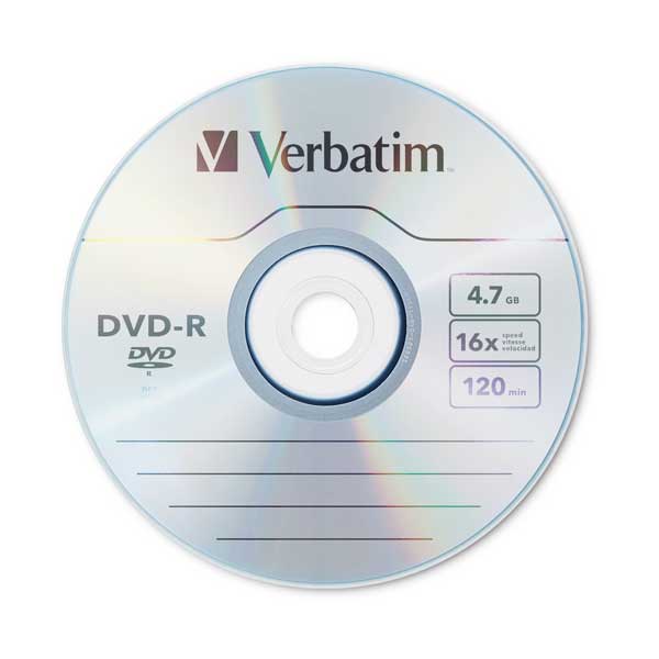 Verbatim 97957 4.7GB 16XDVD-R with Branded Surface 10-Pack
