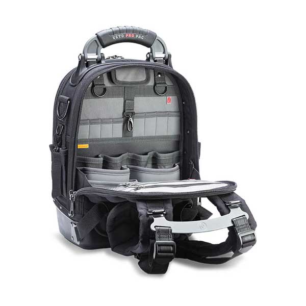 Veto Pro Pac TECH PAC MC BLACKOUT Compact & Customizable Service Tech Tool Backpack and Includes the Tool and Meter Panels - Image 3