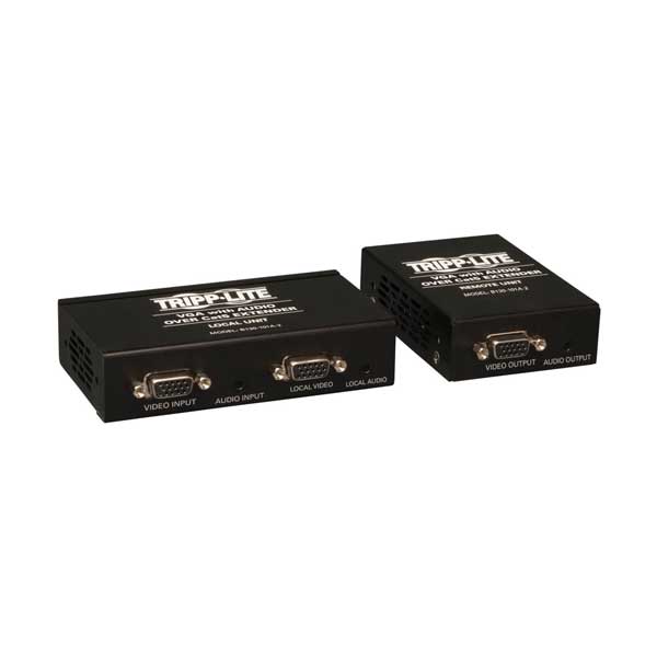 Tripp Lite VGA & Audio over Cat5 Extender Kit Transmitter Receiver TAA GSA