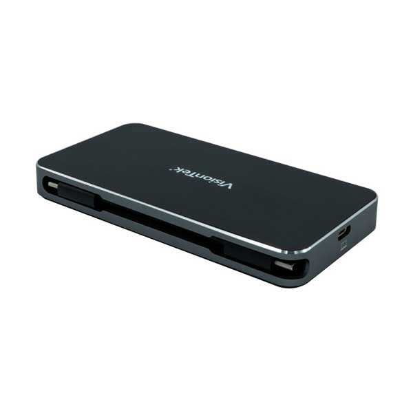 VisionTek 901226 VT200 Dual Display USB-C Docking Station with Power Passthrough - Image 2