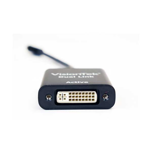 VisionTek Mini DisplayPort to Dual Link DVI-D Adapter - Image 2