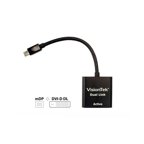 VisionTek Mini DisplayPort to Dual Link DVI-D Adapter - Image 4