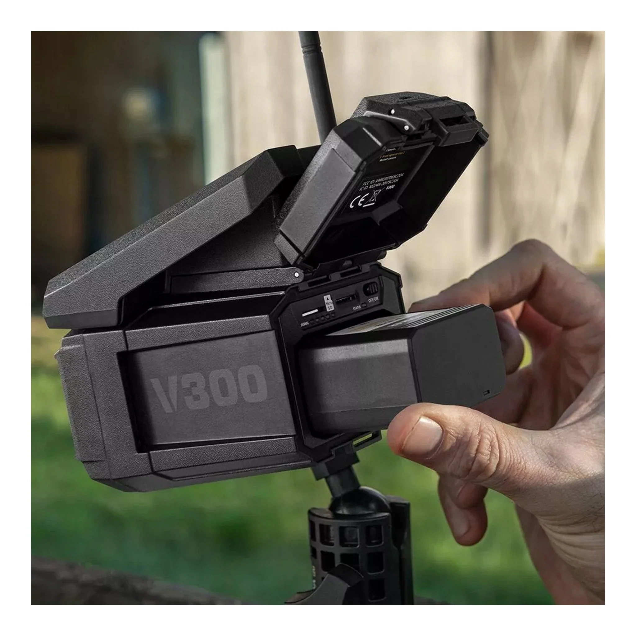 VOSKER V300 1080p Solar Powered 4G-LTE Cellular Outdoor Security Camera - Image 9