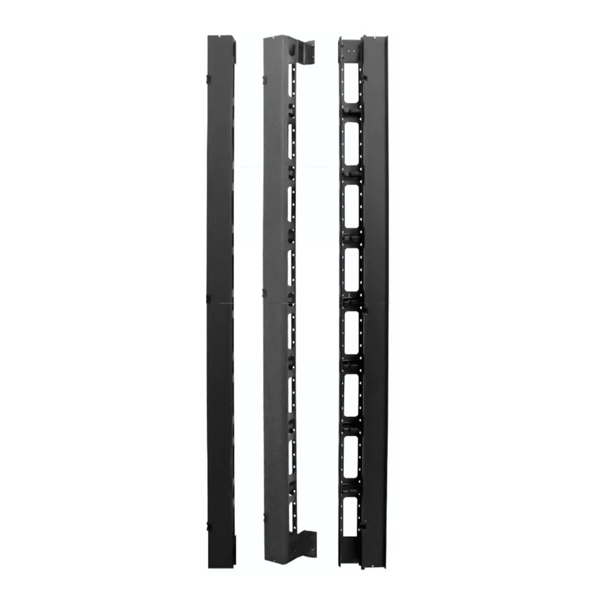 Wavenet VCNB-3X3X74S Single-Sided 74" Vertical Metal Cable Manager