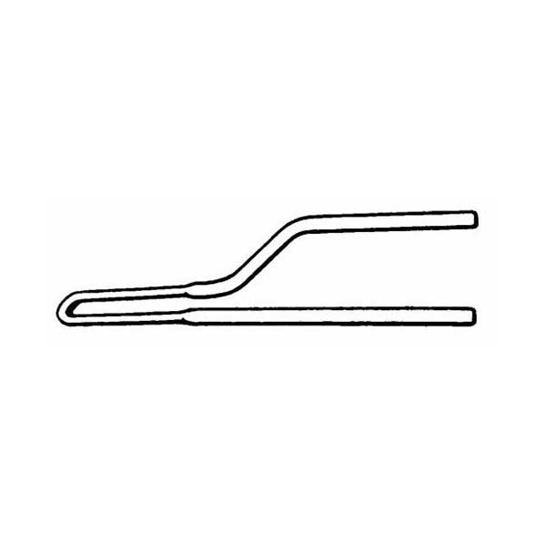 Weller Gun Tip Iron Plated, for 8200,2/BG: 8125W