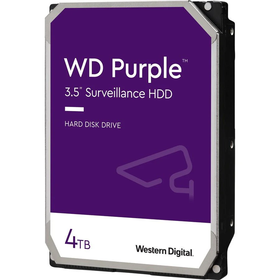 Western Digital WD40PURZ Purple 4TB Surveillance Hard Drive