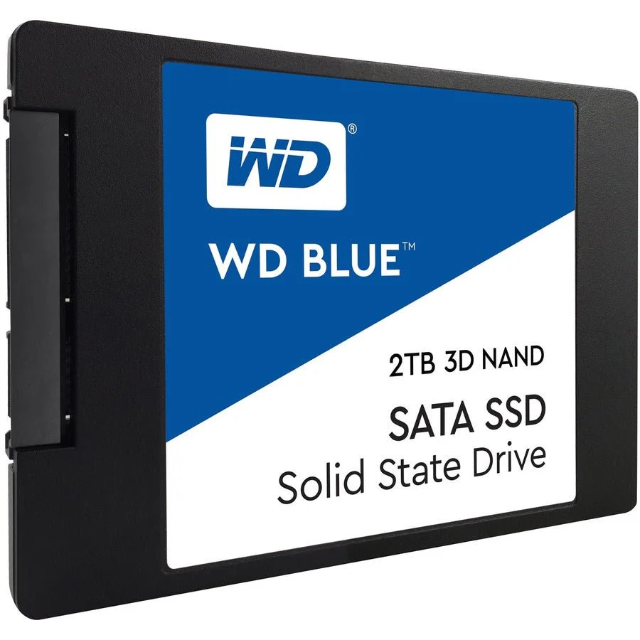 Western Digital WDS200T2B0A 2TB WD Blue 3D NAND SATA 6Gb/s SSD