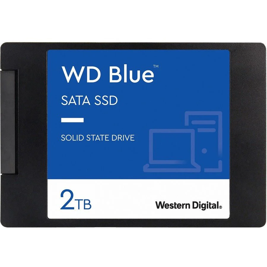 Western Digital WDS200T2B0A 2TB WD Blue 3D NAND SATA 6Gb/s SSD - Image 2