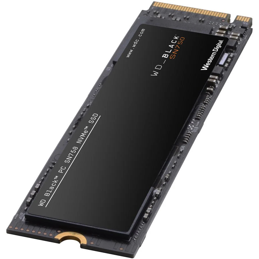 Western Digital WDS500G3X0C 500GB WD Black SN750 NVMe M.2 2280 PCI-Express 3.0 3D NAND SSD - Image 2