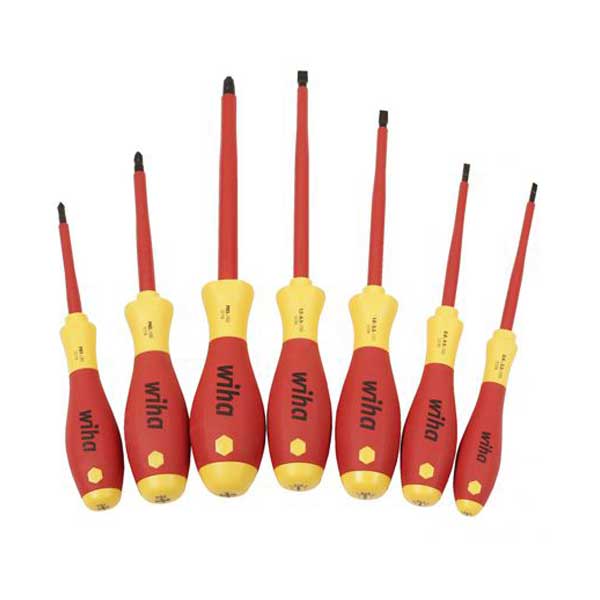 Wiha 32099 Insulated Screwdriver Set 7 Piece