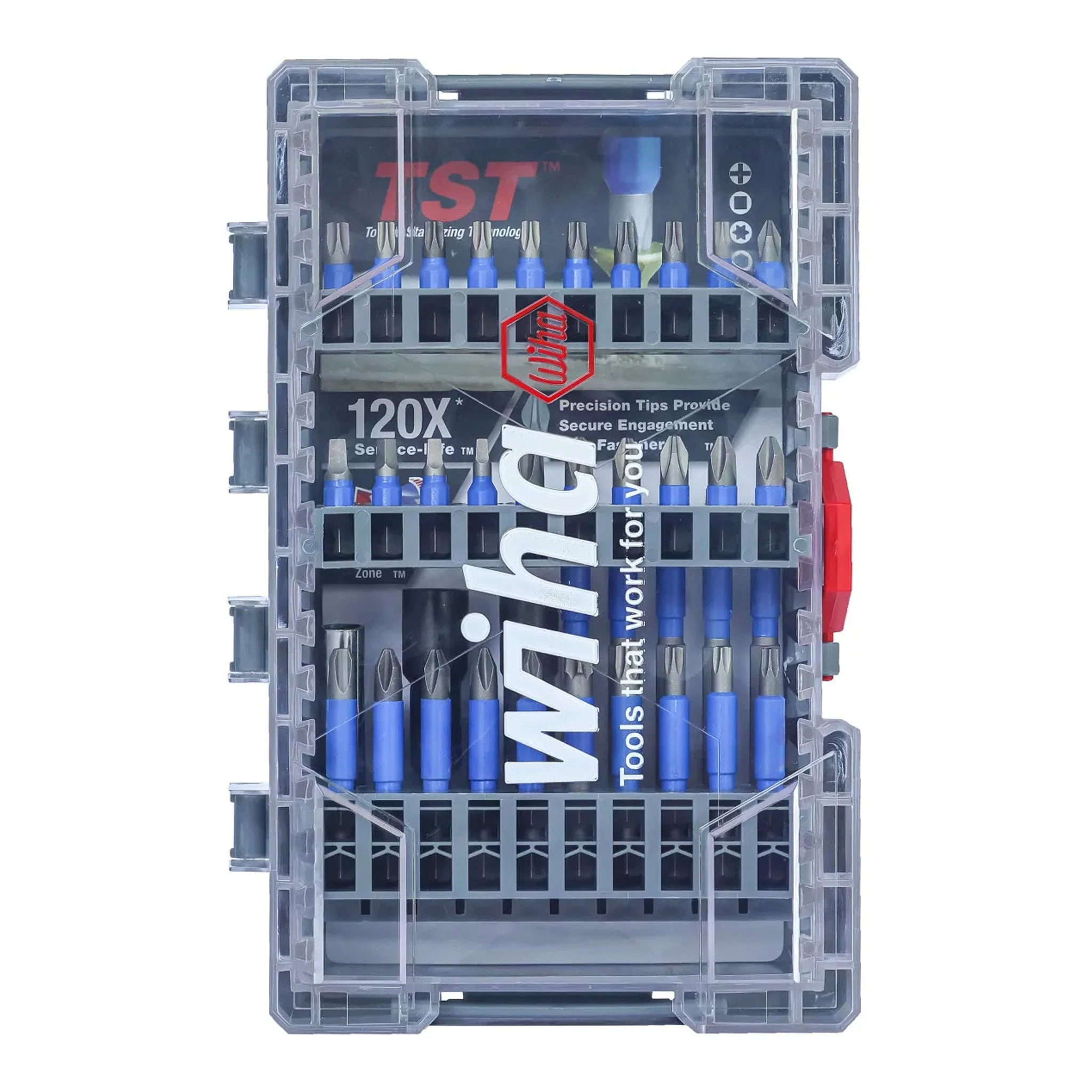 Wiha 70297 40-Piece TerminatorBlue Impact Bit Set - Image 3