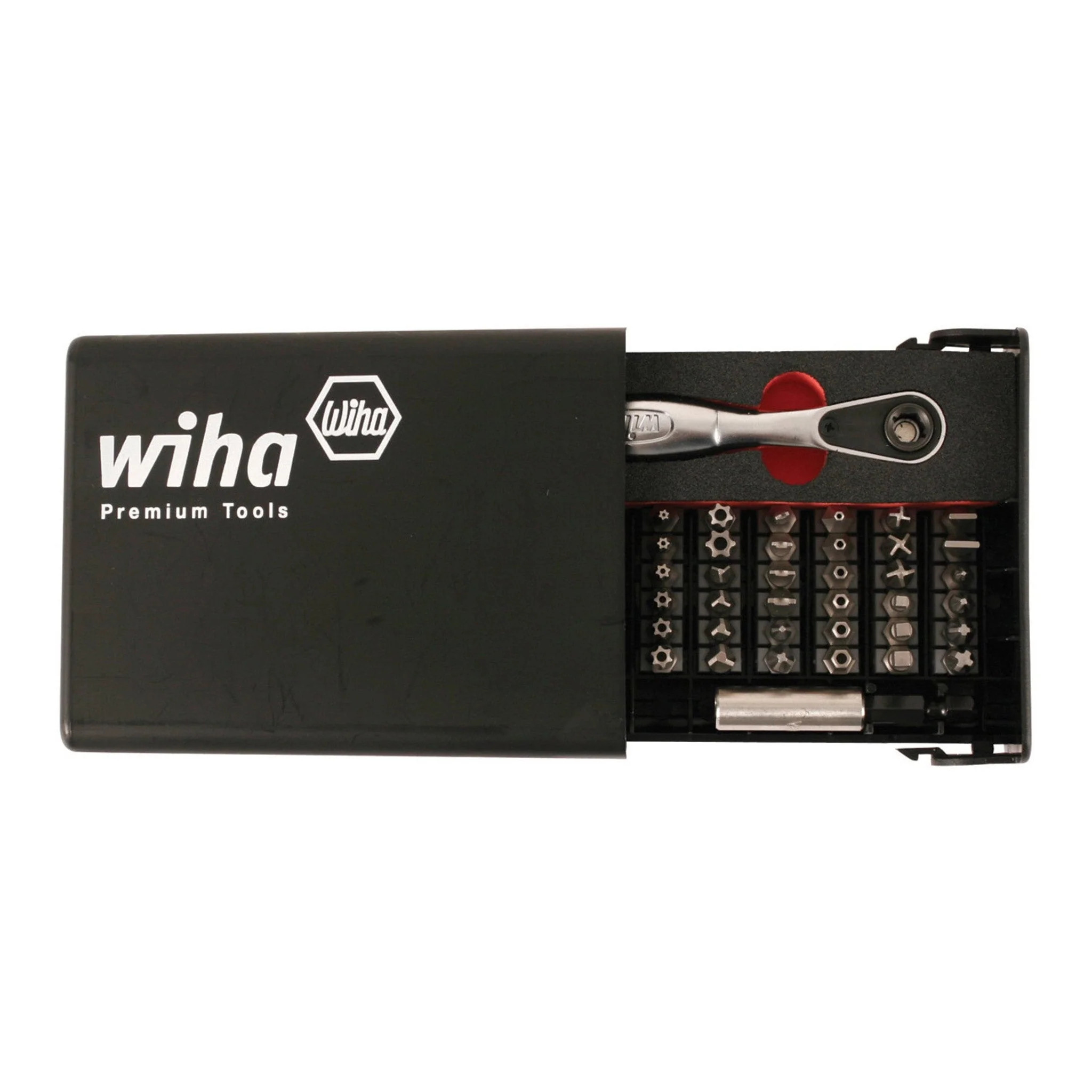 Wiha 71988 39-Piece Security Bit Set with Mini Ratchet - Image 2