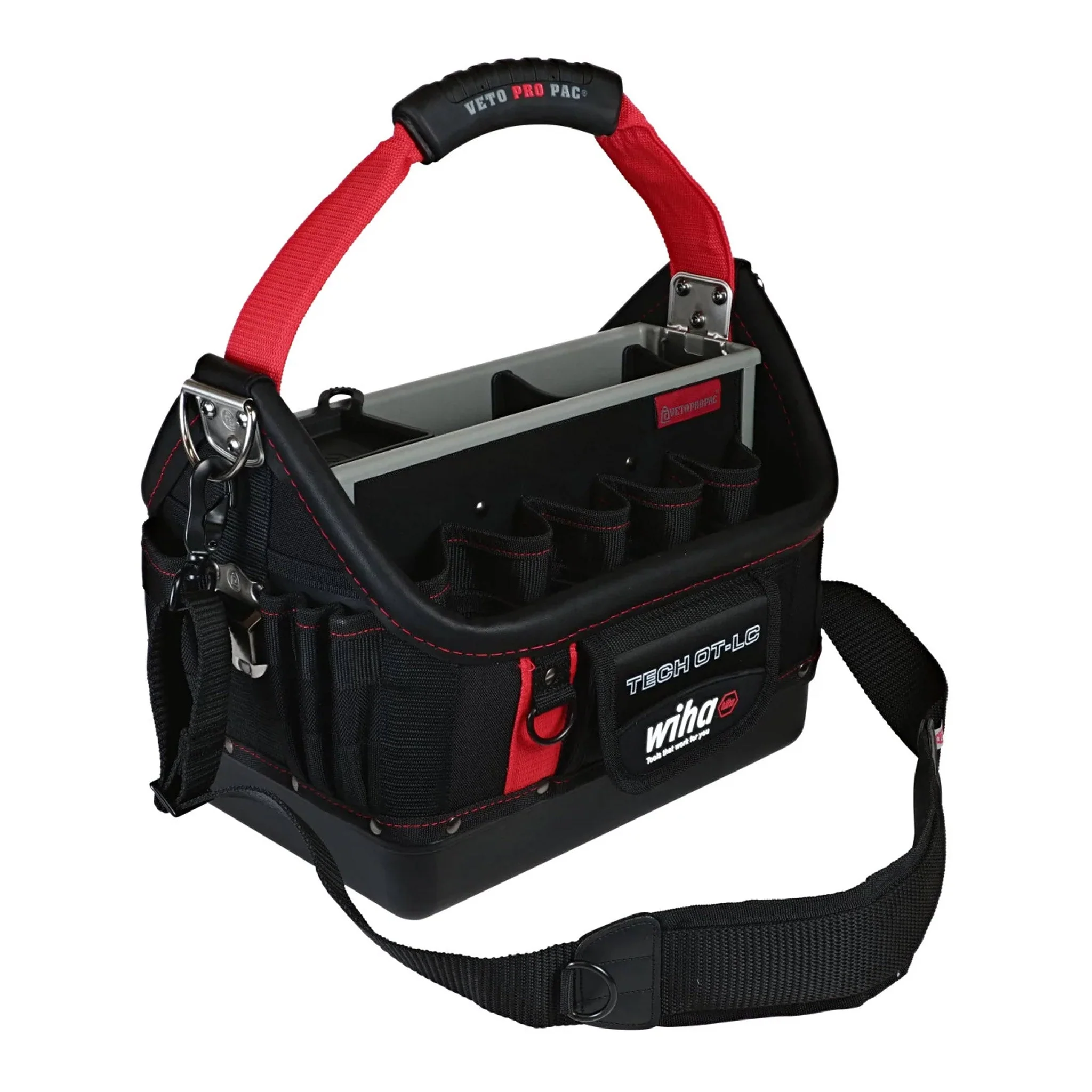 Wiha 91239 11-Piece RedStripe Jumbo Tech OT-LC Tote Tool Kit - Image 9