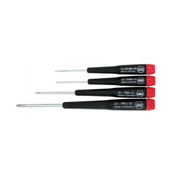 Wiha Precision Phillips Screwdriver 4-Piece Set