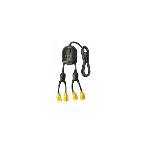 Woods Industries 5-Outlet Penta Power Adapter