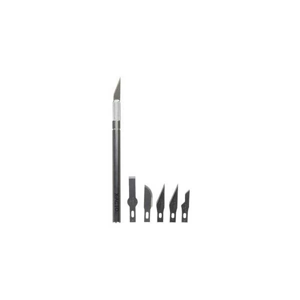 X-ACTO #1 KNIFE W/CAP CARDED WITH 5 ASSORTED BLADES