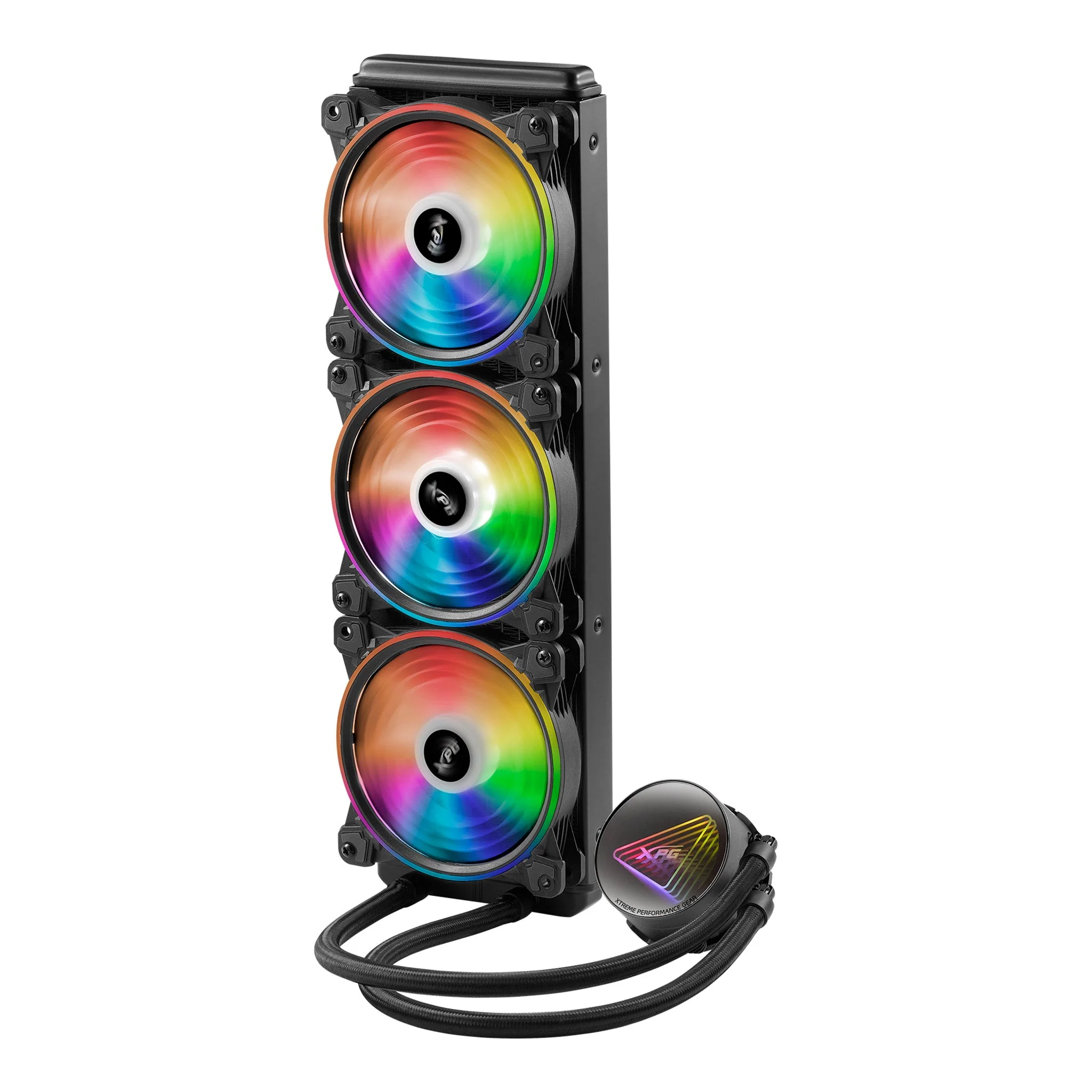 XPG Levante X Black 360mm ARGB All-in-one Liquid CPU Cooler - Image 3