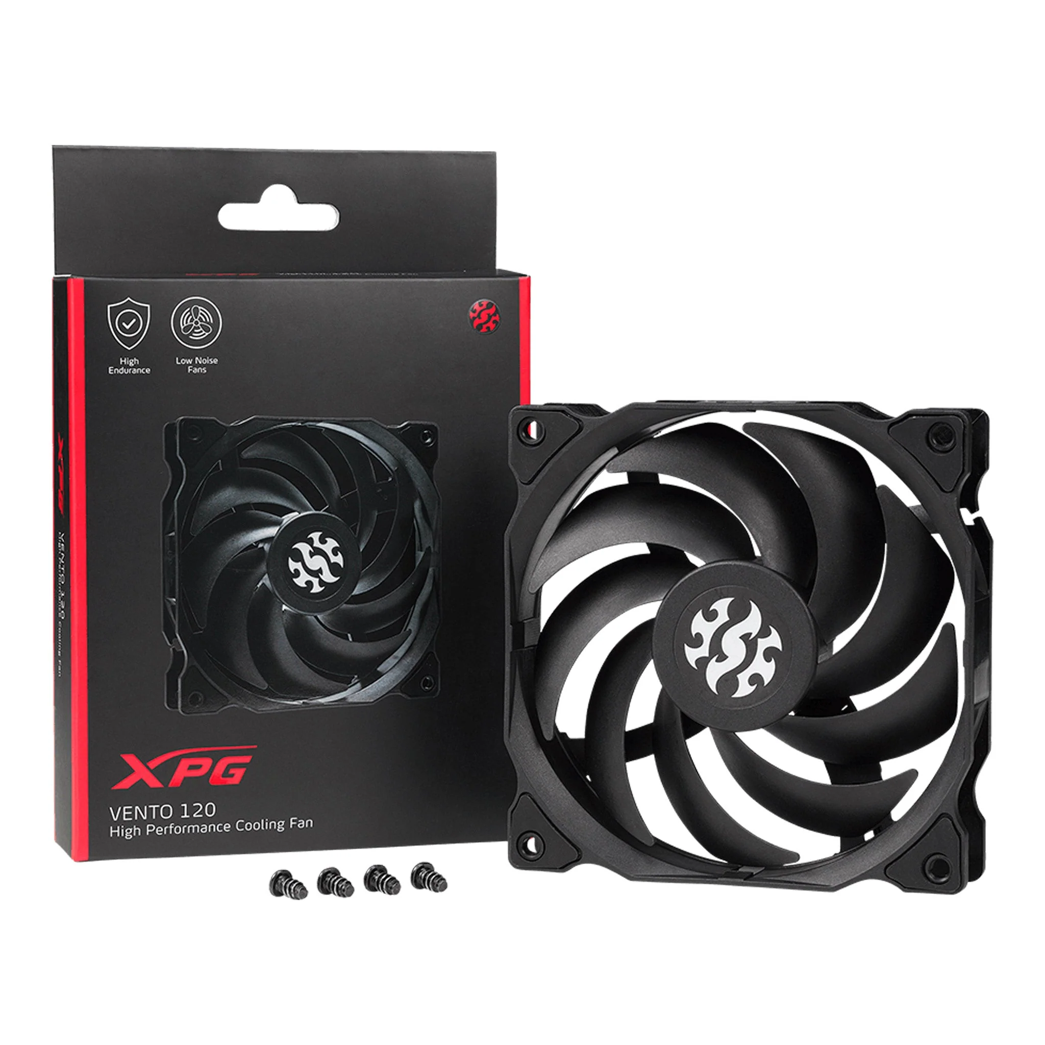 XPG Black VENTO 120 120mm High Performance Cooling Fan - Image 2