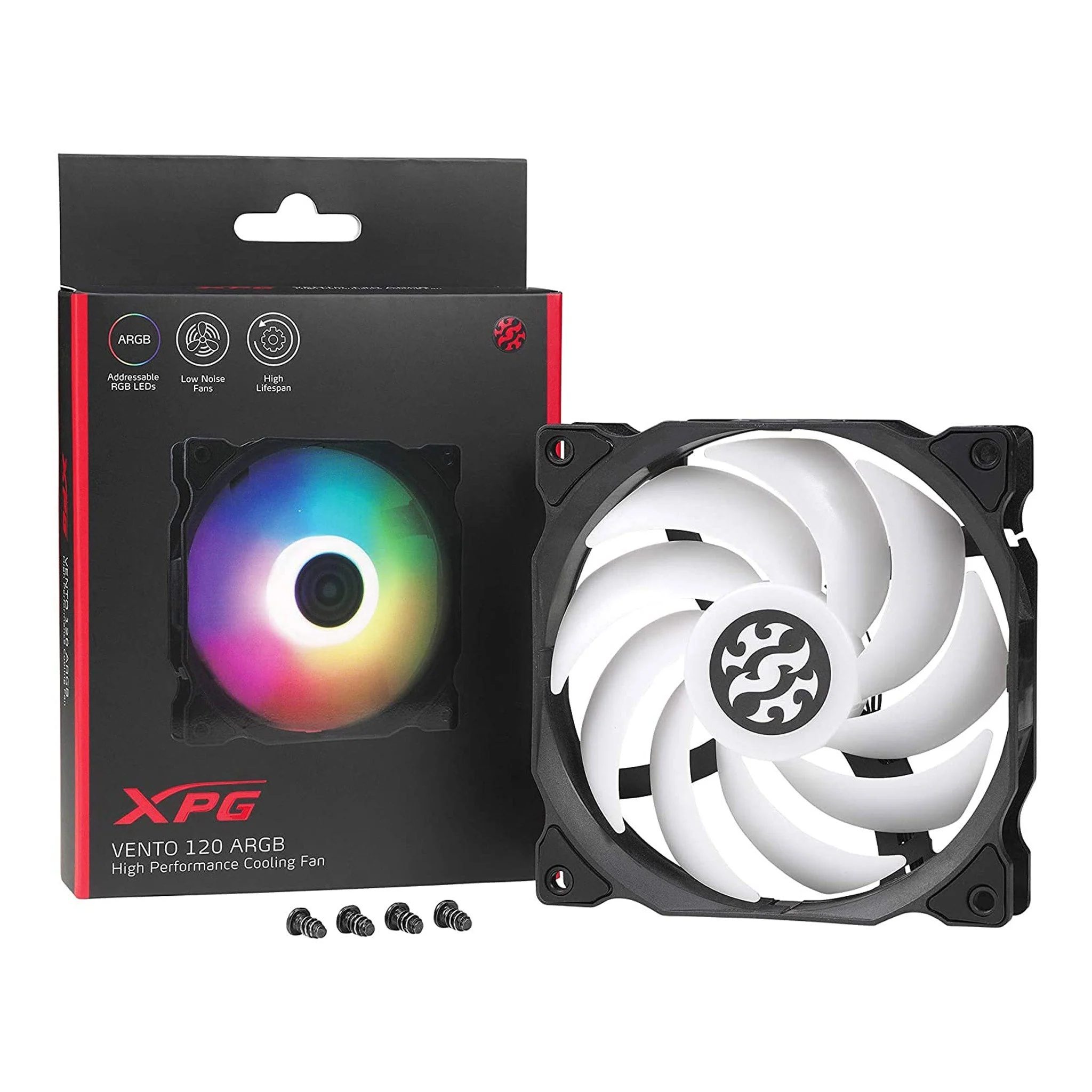 XPG VENTO 120 ARGB 120mm High Performance Cooling Fan - Image 2
