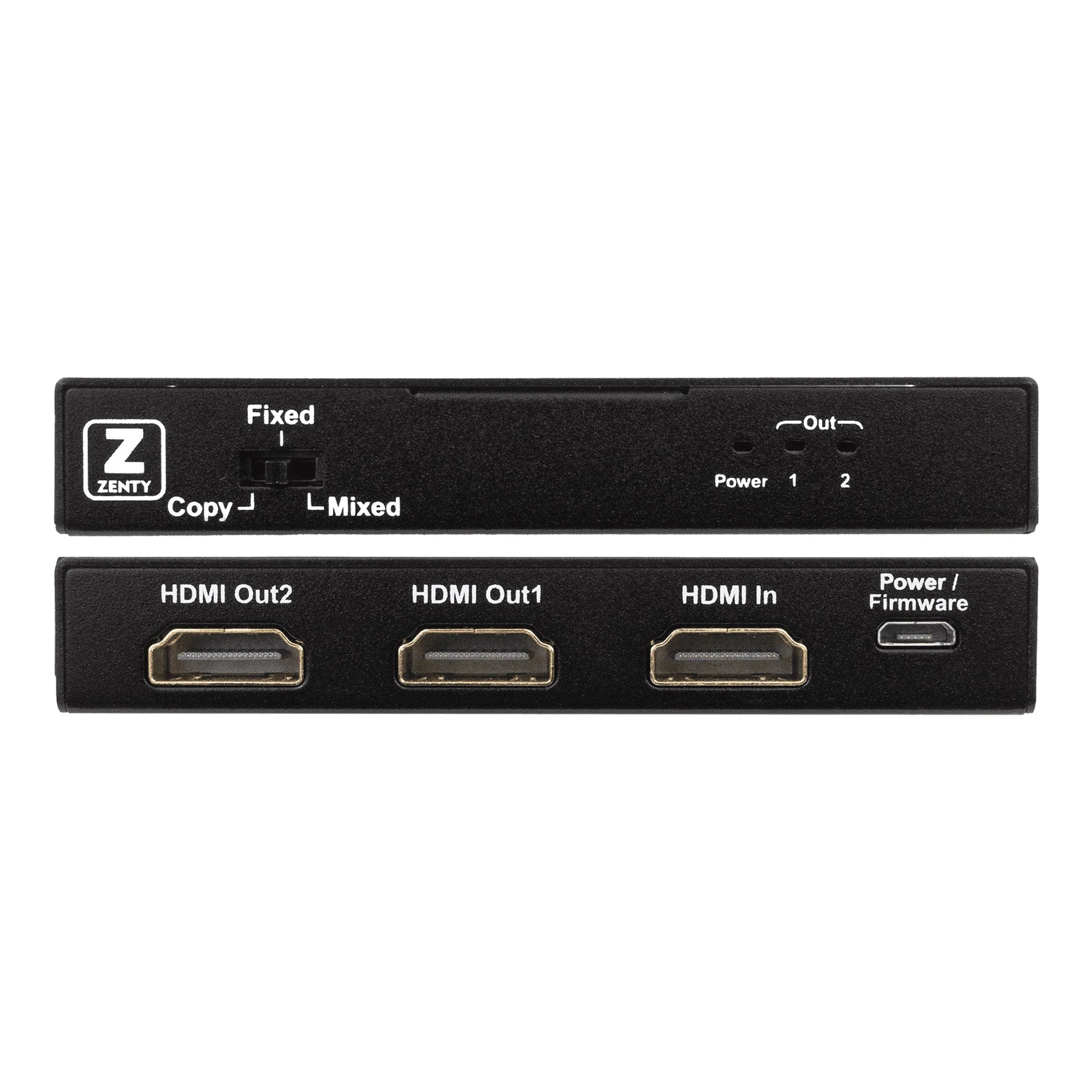 Zenty ZT-124 1x2 4K 60Hz HDMI Splitter - Image 3
