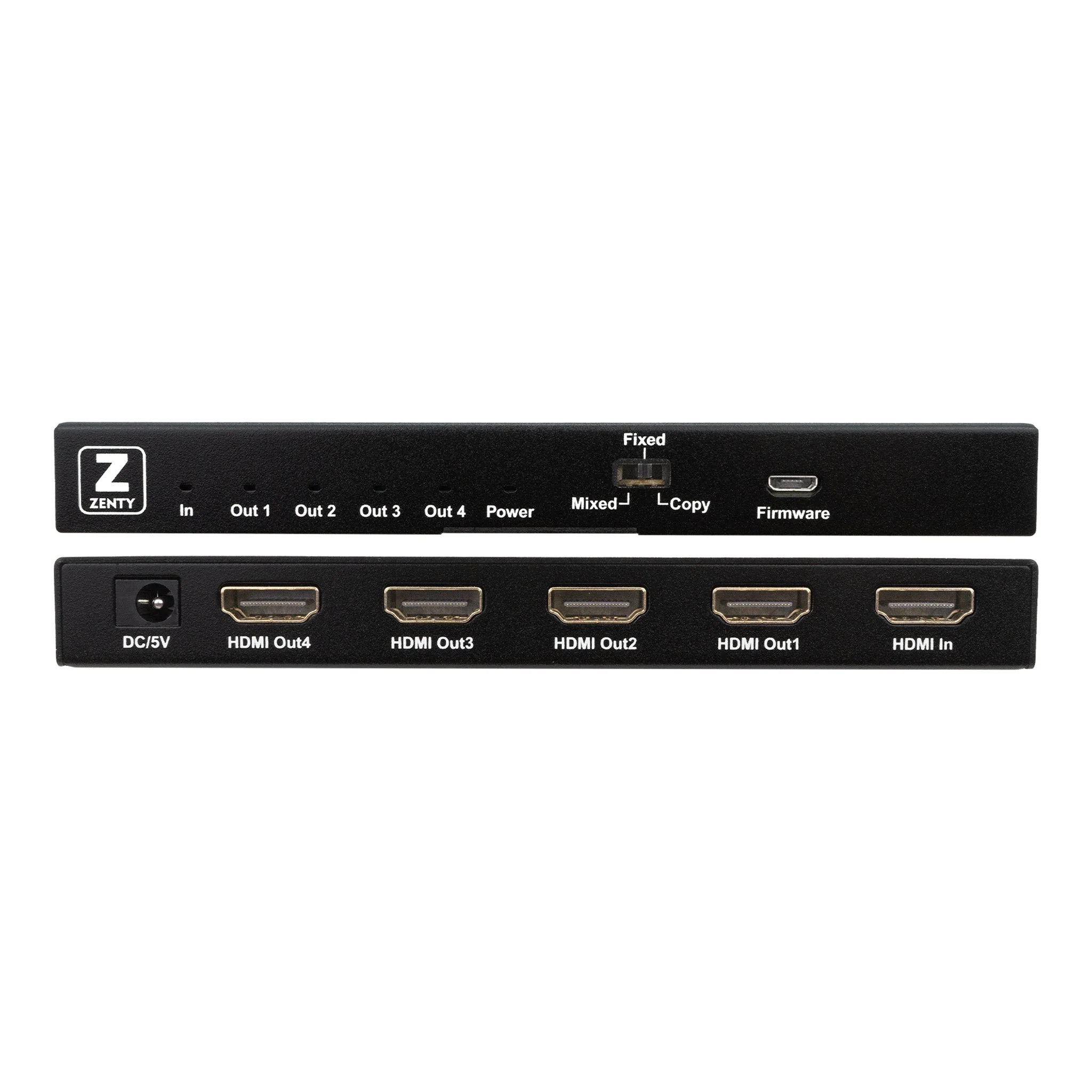 Zenty ZT-125 1x4 4K 60Hz HDMI Splitter - Image 3