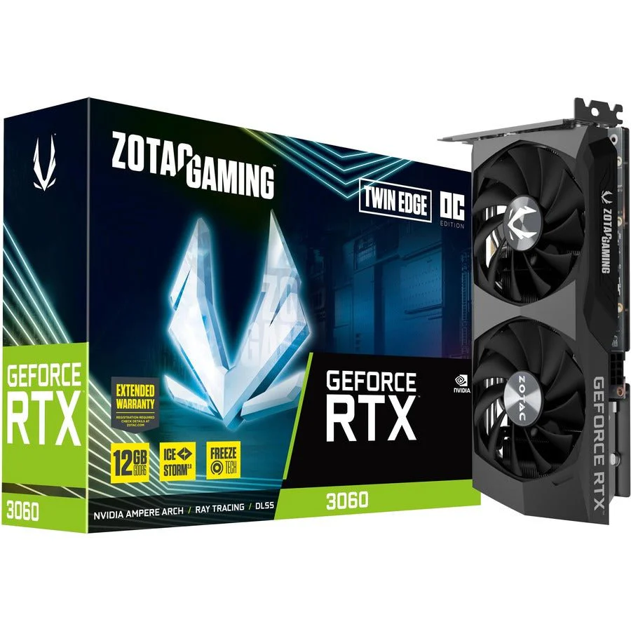 ZOTAC ZT-A30600H-10M NVIDIA GeForce RTX 3060 Twin Edge OC Gaming Video Card with 12GB GDDR6 - Image 7